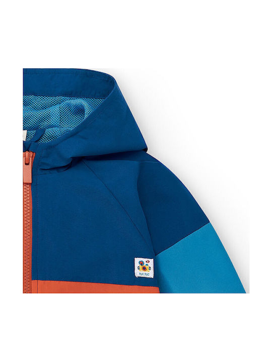 Kinder Freizeitjacke mit Kapuze Blue