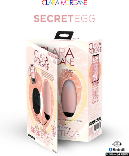 Clara Morgane Pro Mini Δονητής Egg 7.9cm Ροζ