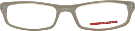 Prada Sport Plastic Rame Ochelari Alb PR02AV ZX51O1