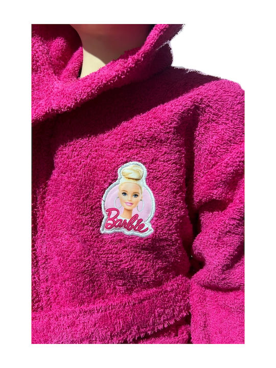 Barbie Halat de Baie pentru Copii Red cu Glugă Barbie Halat de Baie pentru Copii Red cu Glugă