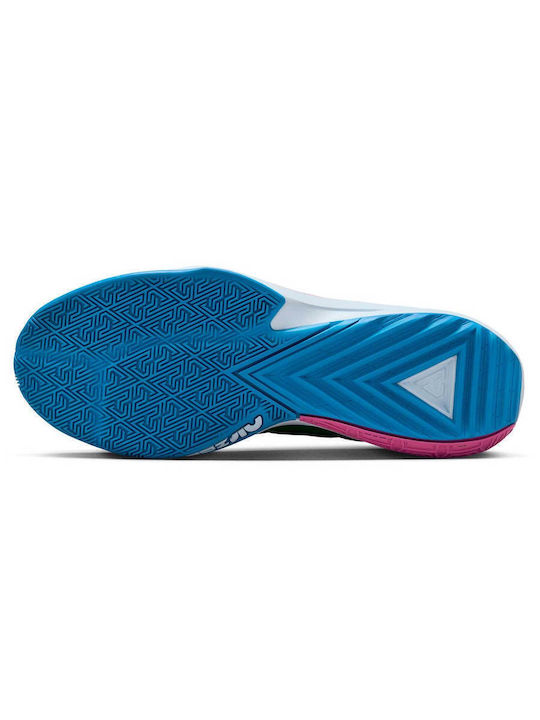 Zoom Freak 5 Low Basketball Shoes Light Photo Blue / Playful Pink / Pink Foam / Black