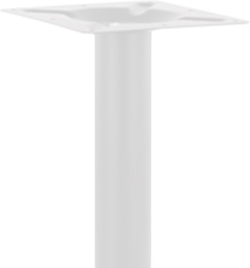 Pakketo Celestial Table Stand made of Metal White 40x40x72cm 217-000039