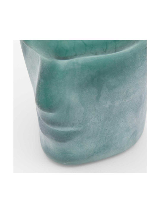 EDG Dekorative Glasvase Grüne 23x23xH28cm