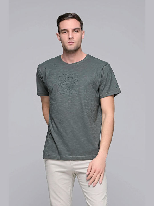 Everbest Herren T-Shirt Kurzarm Green