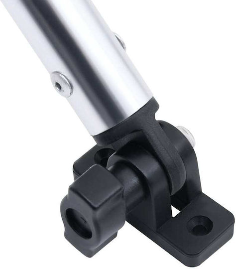 vidaXL Tenta Barca Aluminiu M179xL156xH93cm Gri Culoare
