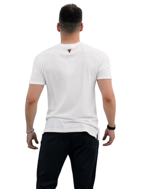 Vittorio Artist Men's Short Sleeve T-shirt White