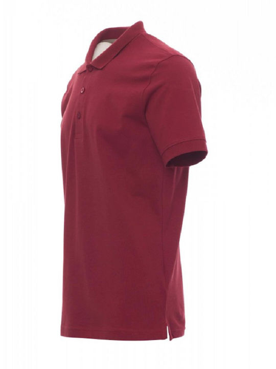 Payper Venice Men's Short Sleeve Promotional T-Shirt Bordeaux