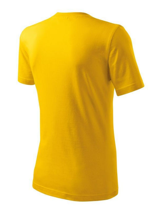 Adler Werbe-T-Shirt in Gelb Farbe
