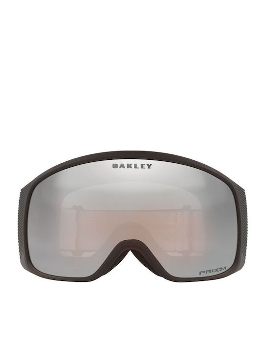 Oakley Flight Tracker M 01 Mască Pentru Adulți Neagră cu Lentilă Oglindă Gri Oakley Flight Tracker M 01 Mască Pentru Adulți Neagră cu Lentilă Oglindă Gri