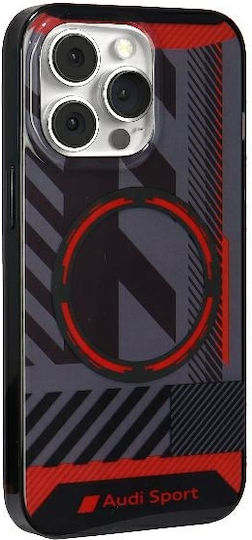 Audi Back Cover Πλαστικό Μαύρο (iPhone 13 Pro Max)