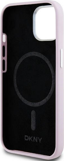 DKNY Liquid Back Cover Σιλικόνης / Πλαστικό Ροζ (iPhone 15)