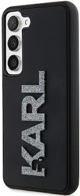 Karl Lagerfeld Back Cover Plastic Black (Galaxy S24)