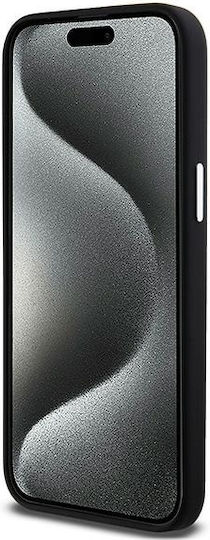 DKNY Liquid Back Cover Silicon / Plastic Negru (iPhone 15 Pro Max)