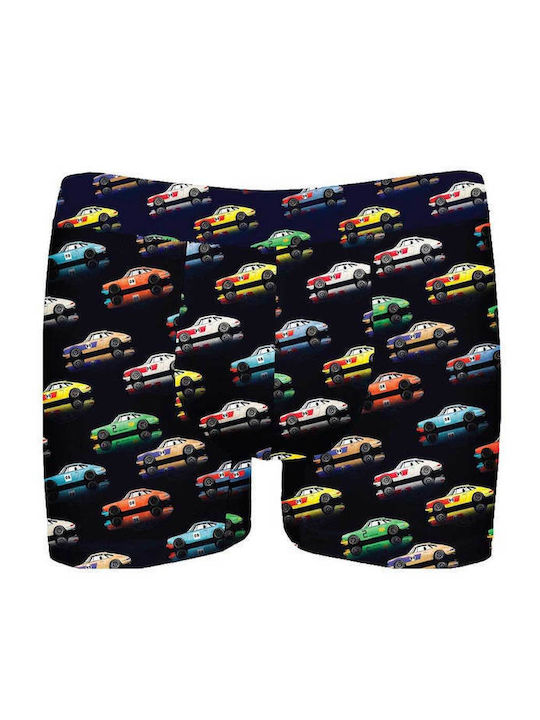 John Frank Herren Boxershorts Racing mit Mustern 1Packung