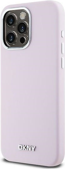 DKNY Back Cover Plastic / Silicon Roz (iPhone 15 Pro Max)