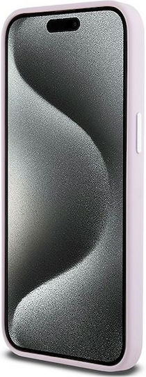DKNY Liquid Umschlag Rückseite Kunststoff / Silikon Rosa (iPhone 15 Pro Max)