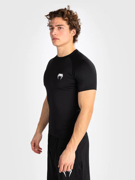 Venum Contender Ανδρική Κοντομάνικη Μπλούζα VENUM-05160-001 για Jiu-Jitsu / MMA Μαύρη