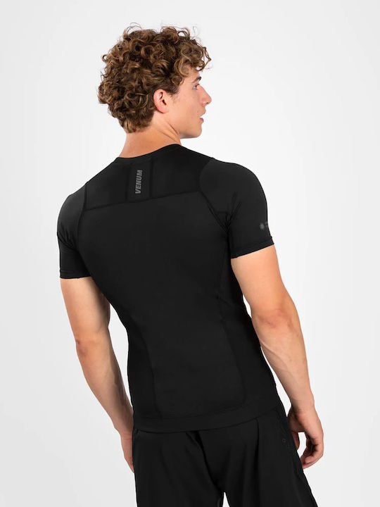 Venum G-fit Short Sleeve Shirt VENUM-05007-001 for Jiu-Jitsu / MMA Black