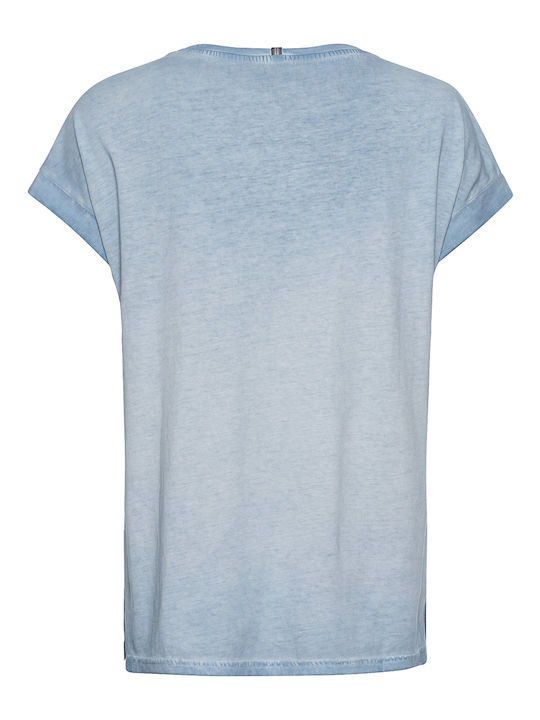 Camel Active Damen Sportlich T-shirt Blau