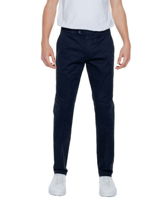 Antony Morato Men's Trousers Elastic Blue