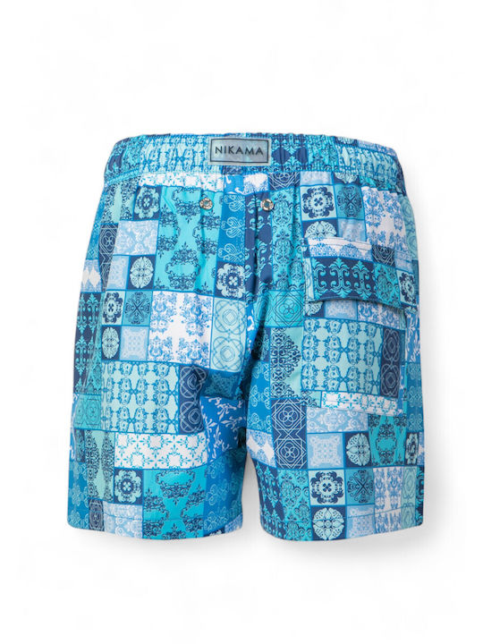 Nikama Herren Badebekleidung Shorts Blue