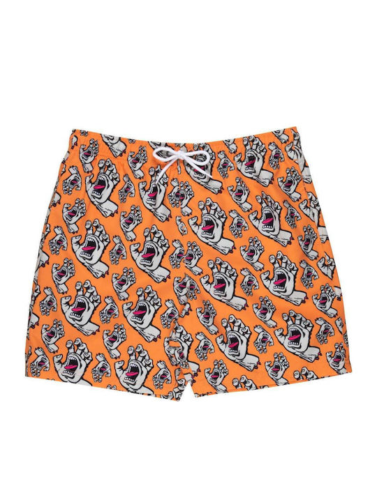 Men's Swimwear Shorts Apricot with Patterns