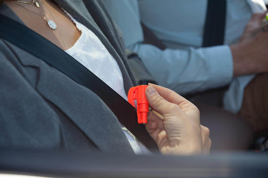 Resqme Car Emergency Hammer Automatic With Red Seatbelt Cutter