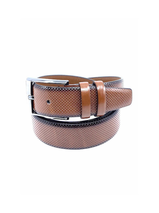 Legend Accessories Men's Leather Belt Brown