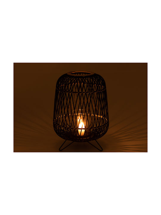 Jolipa Φαναράκι Bamboo Μαύρο 41x41x57εκ.