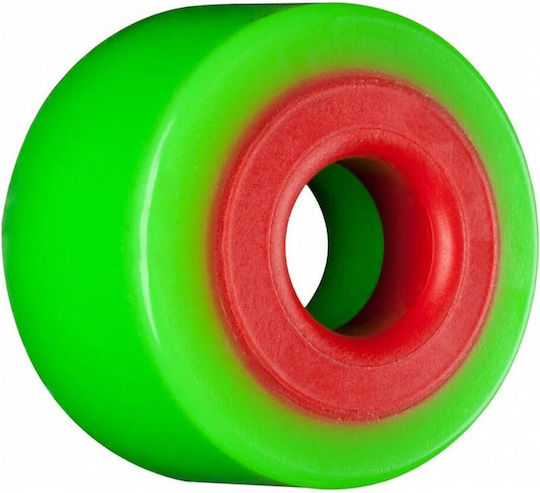 Powell Peralta 85a Hardcore Barrel Skateboard Bushings Σετ 2 Πράσινο Κόκκινο Soneqtchcb85g2000000