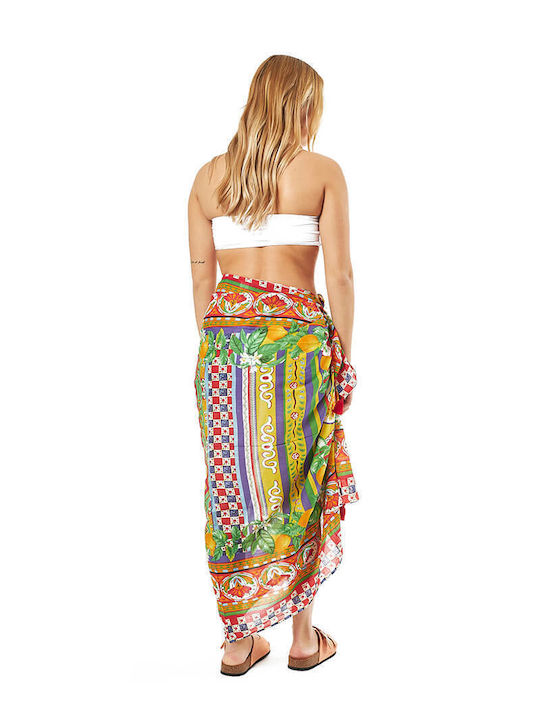 Verde Yellow Women's Pareo