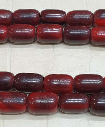 Roloi Komboloi Horn Worry Beads Red 44cm