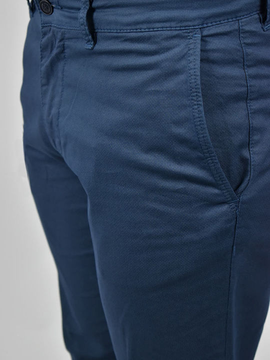 Ανδρικό Παντελόνι Chino Slim Fit Μπλε