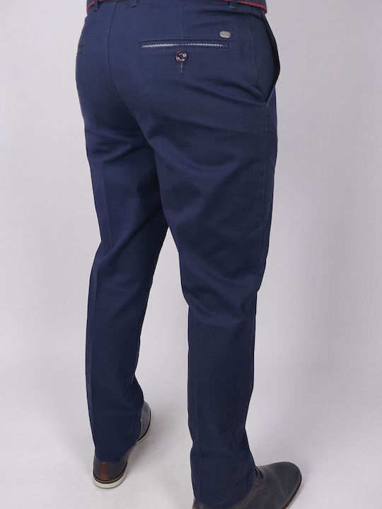 Lcdn Men's Trousers Chino Blue