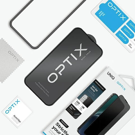 Uniq Privatsphäre Gehärtetes Glas (iPhone 15 Plus / 16 Plus)