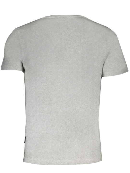 Napapijri Men's Short Sleeve T-shirt Gray