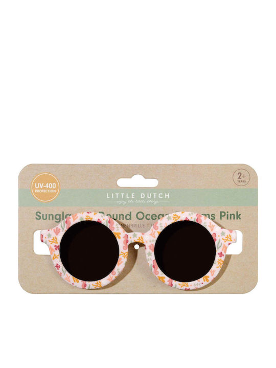 Little Dutch Ocean Dreams Baby Kids Sunglasses Animals Pink For 24+ Months