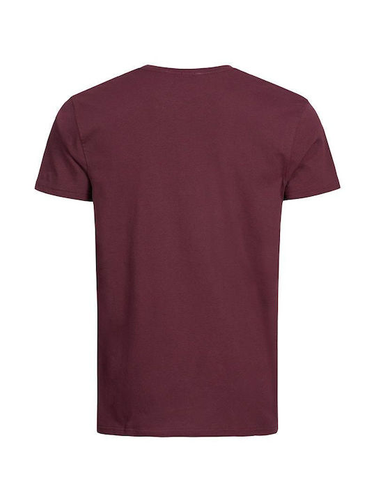 Langsett Αθλητικό T-shirt OXBLOOD