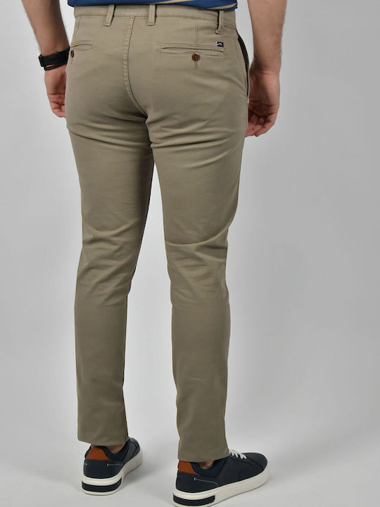 Trousers Chino in Skinny Fit Beige