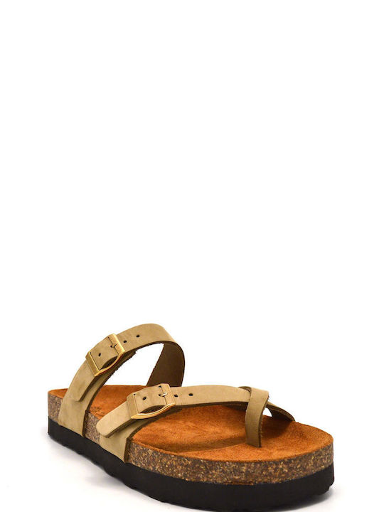 Ateneo Women's Flat Sandals in Green Color