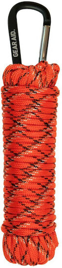 Gear Aid Σχοινί Διαμέτρου 4mm με Μήκος 9m Πορτοκαλί
