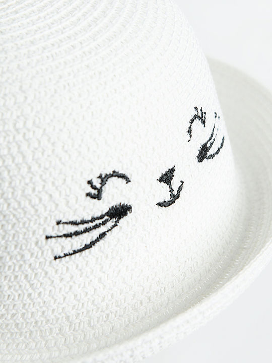 Cool Club Kids' Hat Fabric White