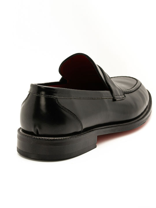 Men's Leather Moccasins Black