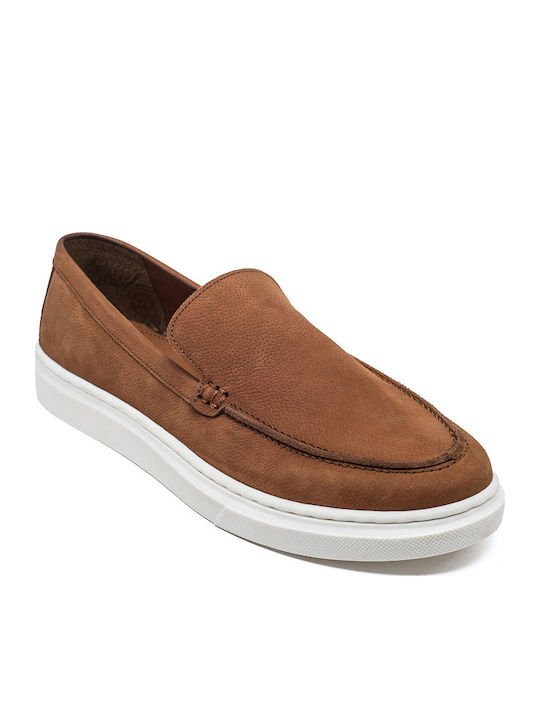 Ανδρικά Boat Shoes σε Καφέ Χρώμα