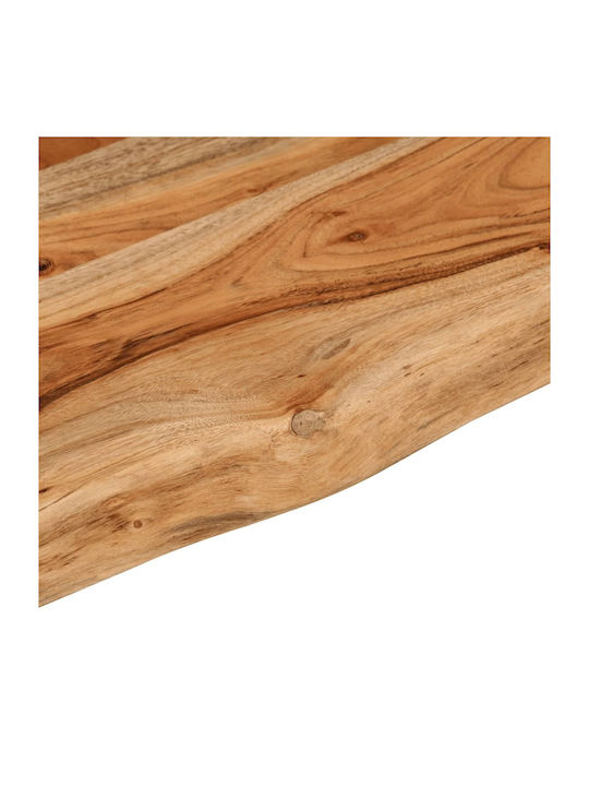vidaXL Правоъгълена Повърхност на масата Масивно дърво Acacia 90x40x2.5см 370611 1бр