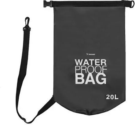 Trizand Wasserdichte Tasche Rucksack mit einer Kapazität von 20 Litern Schwarz