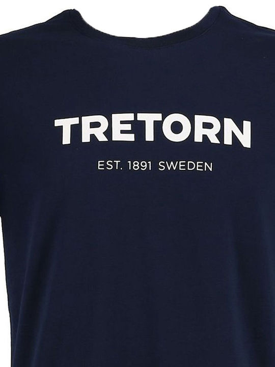 Tretorn Men's Short Sleeve T-shirt Navy Blue