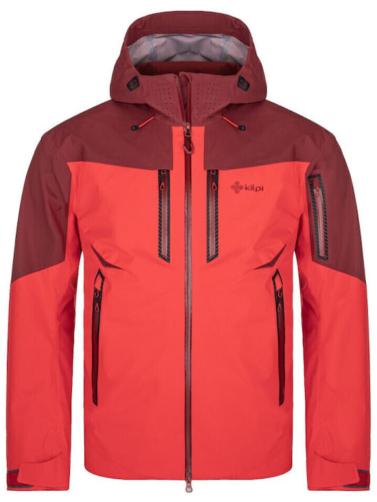 Hastar-m Herren Jacken Wasserdicht Rote Winter Jacke