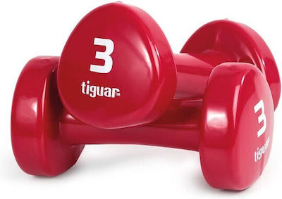 Tiguar Vinyl Dumbbell 1 x 3kg