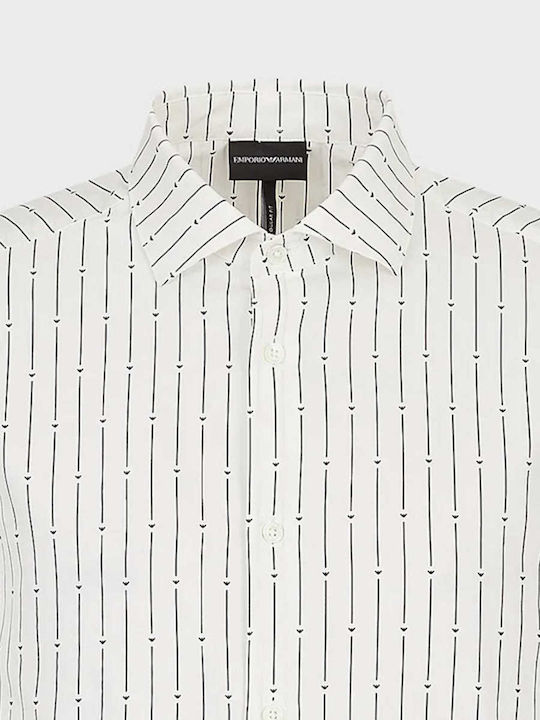 Emporio Armani Men's Shirt Long Sleeve White